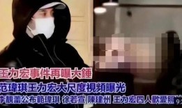 王力宏爆料范玮琪视频